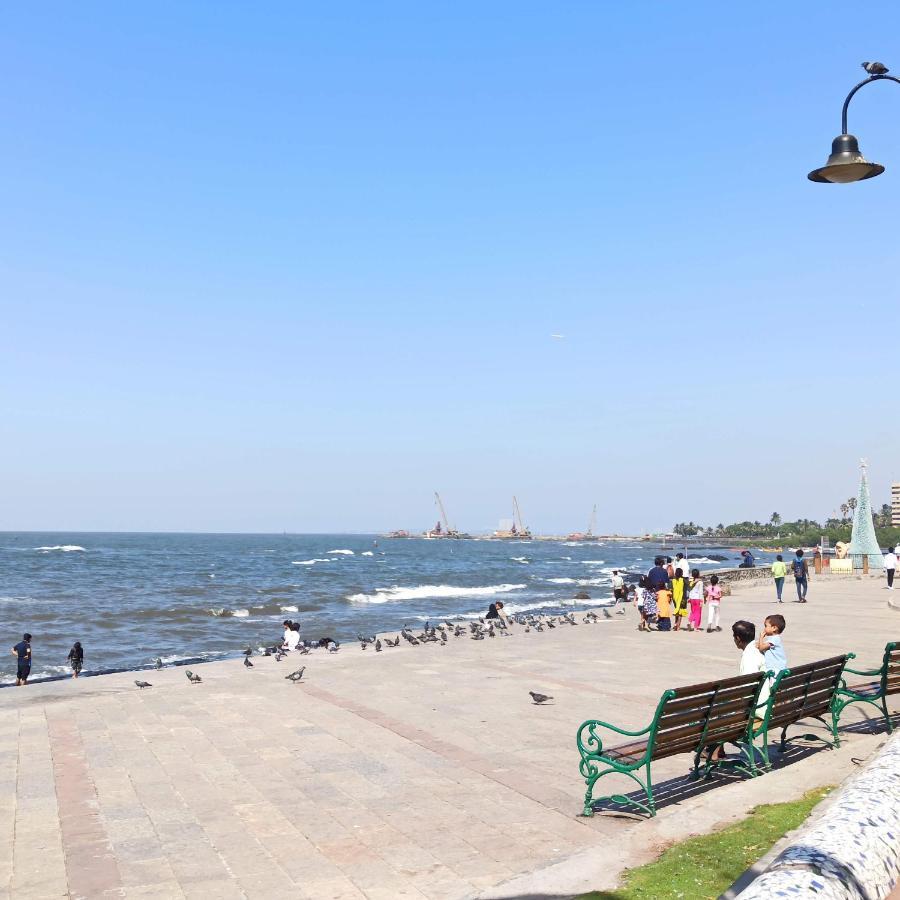 Cozy Private Ac Studio By The Sea Bandstand Bandra W Mumbai Nr Taj Lands End 아파트 외부 사진