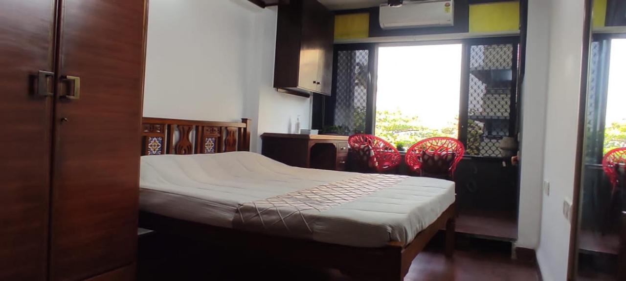 Cozy Private Ac Studio By The Sea Bandstand Bandra W Mumbai Nr Taj Lands End 아파트 외부 사진